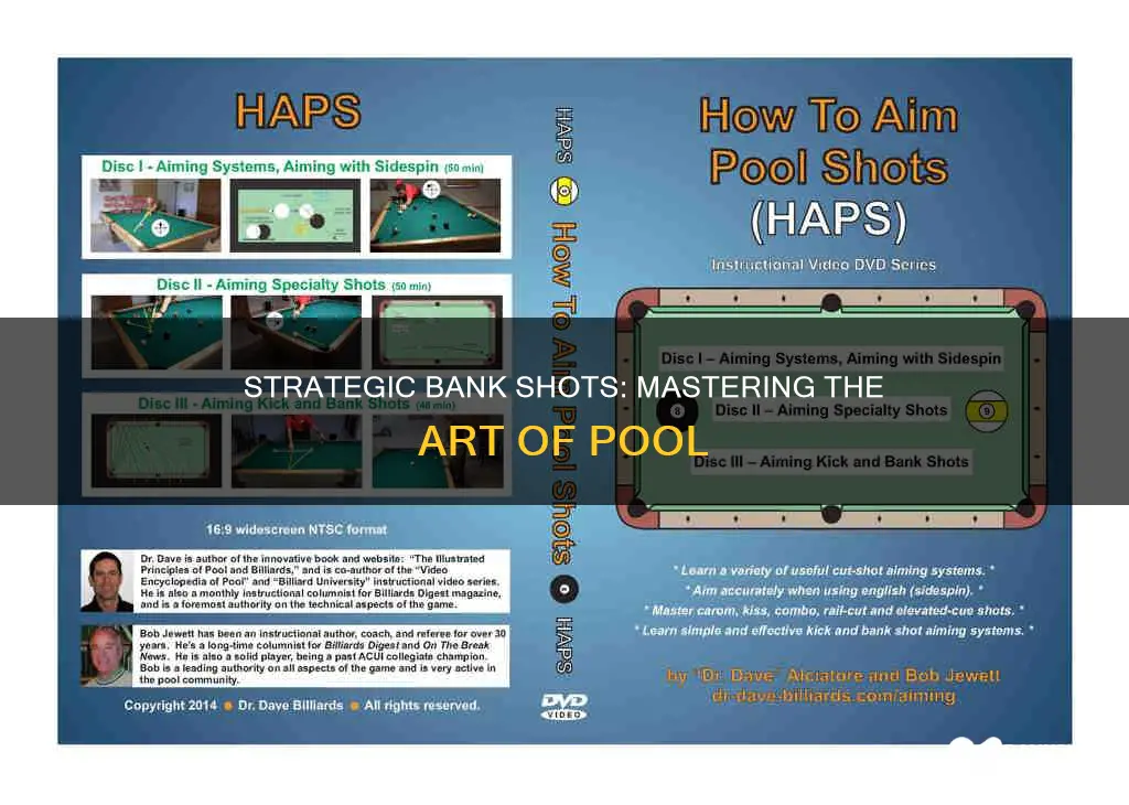 how to shoot bank shots in pool