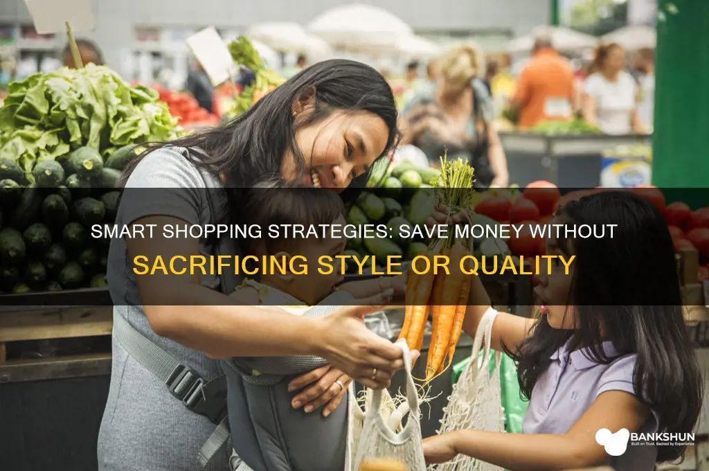 how to shop without breaking the bank
