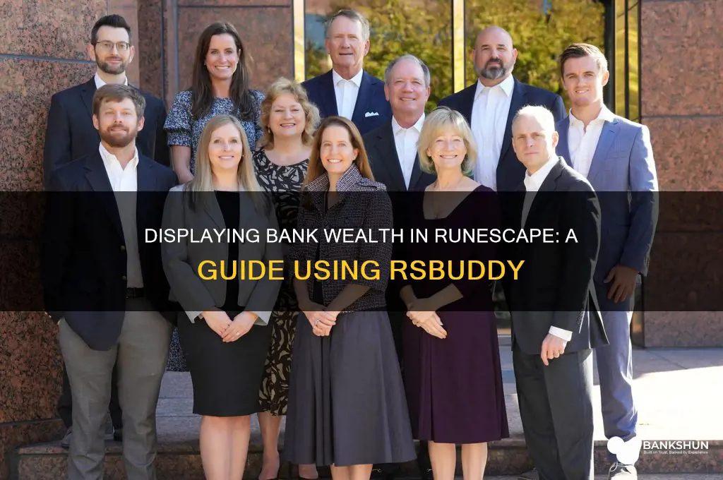 how to show bank wealth with rsbuddy