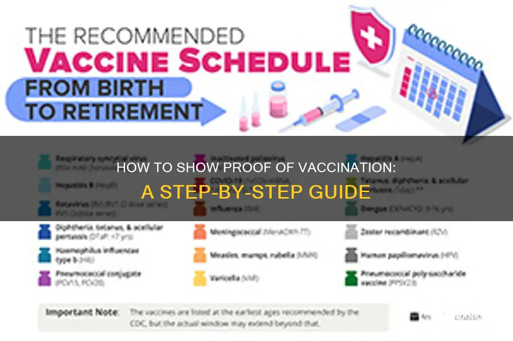 how to show proof ive been vaccinated