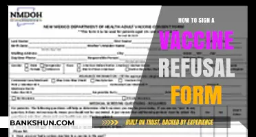 Understanding Vaccine Refusal: A Guide to Signing the Necessary Form