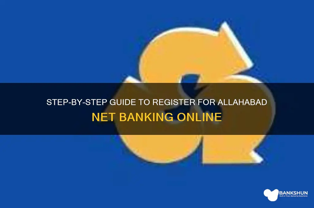 how to sign up allahabad net banking