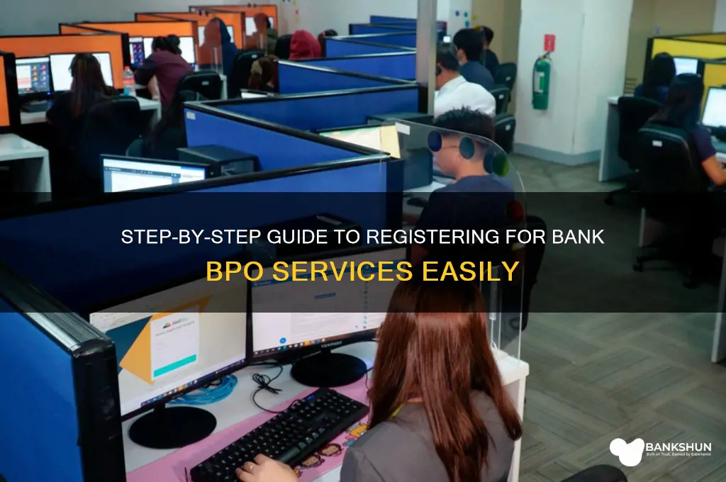 how to sign up for bank bpo