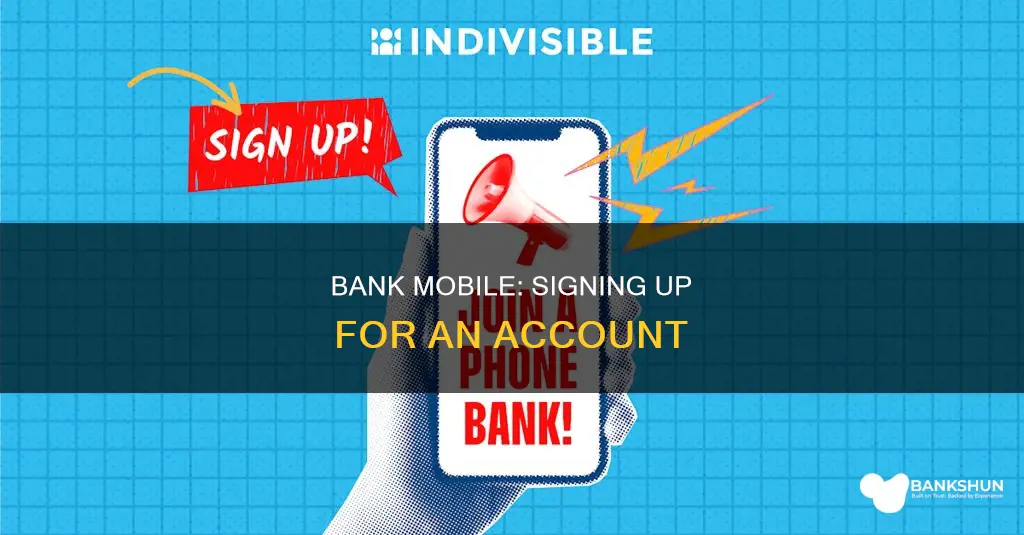 how to sign up for bank mobile