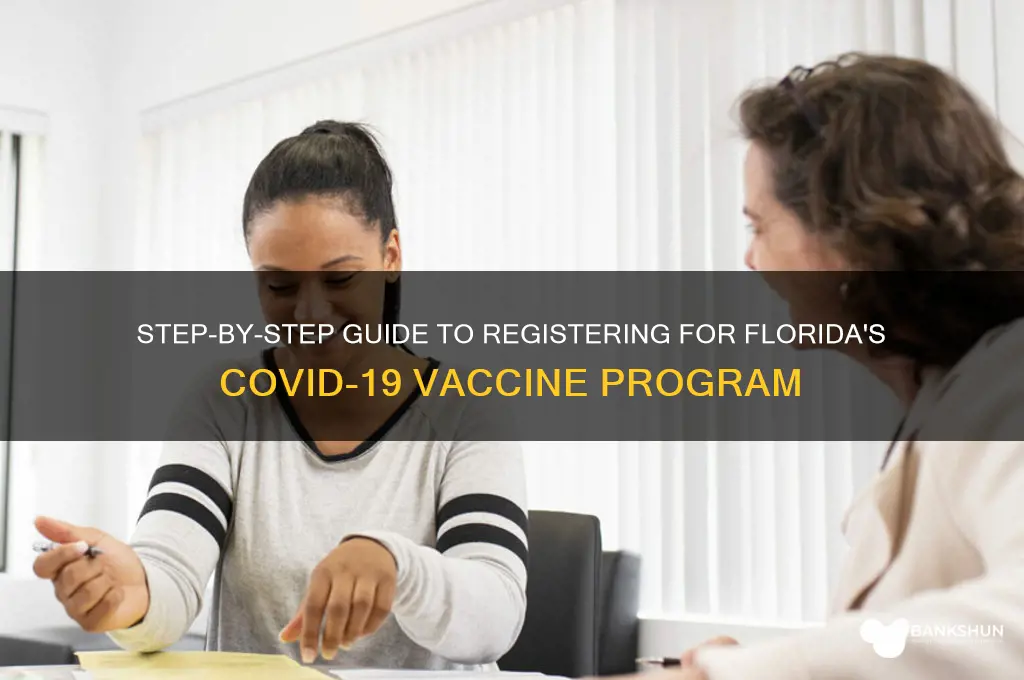 how to sign up for florida vaccine