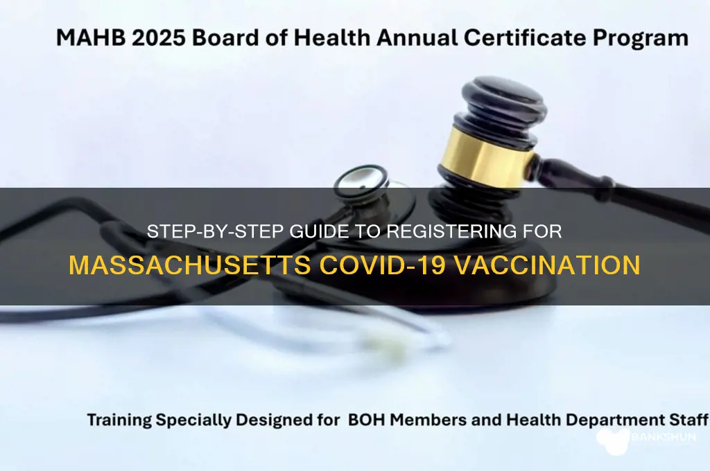 how to sign up for massachusetts vaccine
