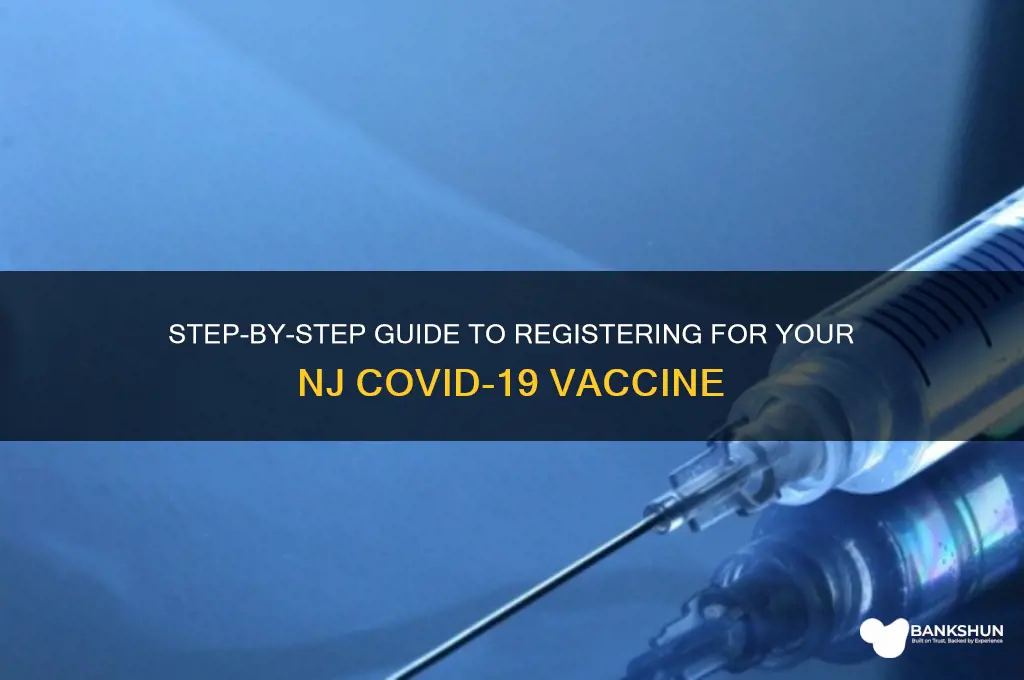 how to sign up for nj vaccine