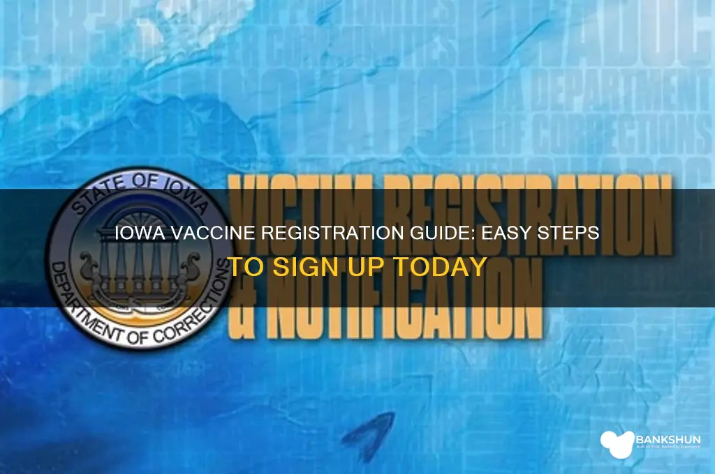 how to sign up for vaccine iowa