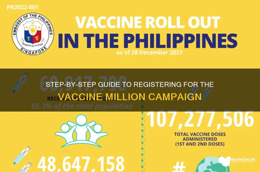 how to sign up for vaccine million