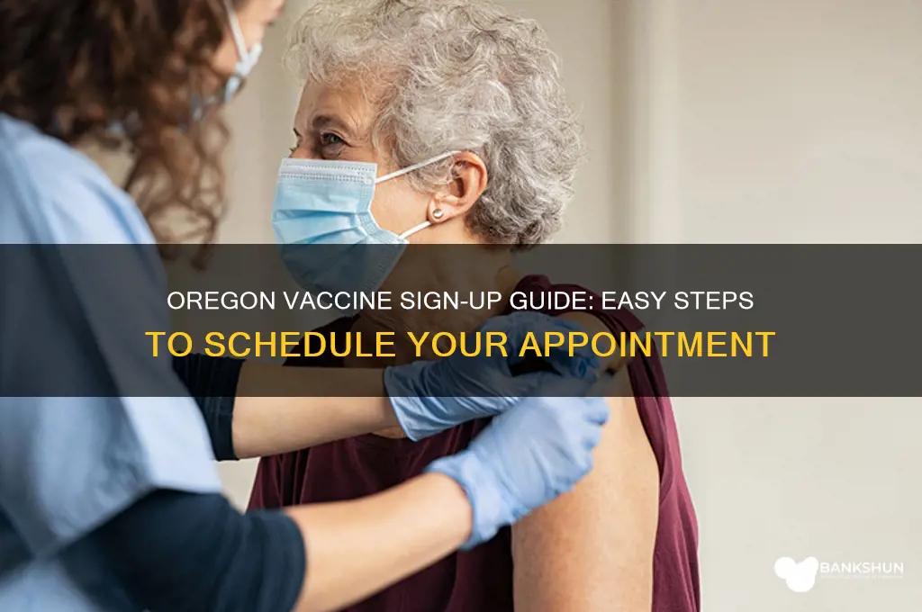 how to sign up for vaccine oregon