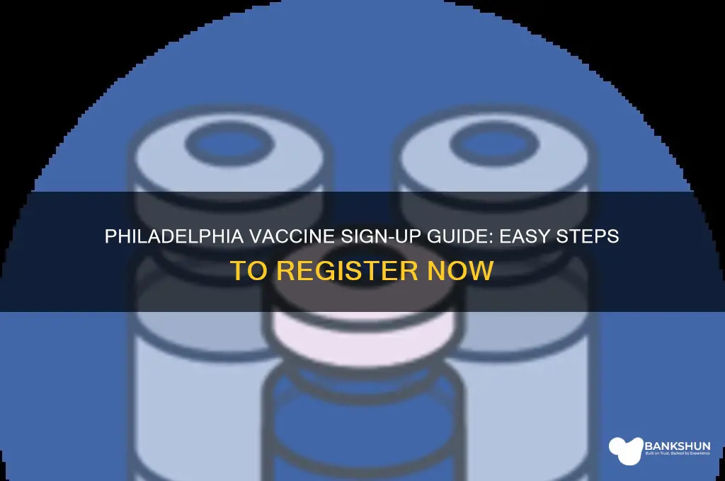 how to sign up for vaccine philadelphia