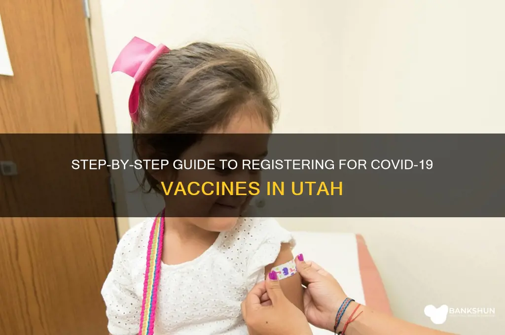 how to sign up for vaccine utah