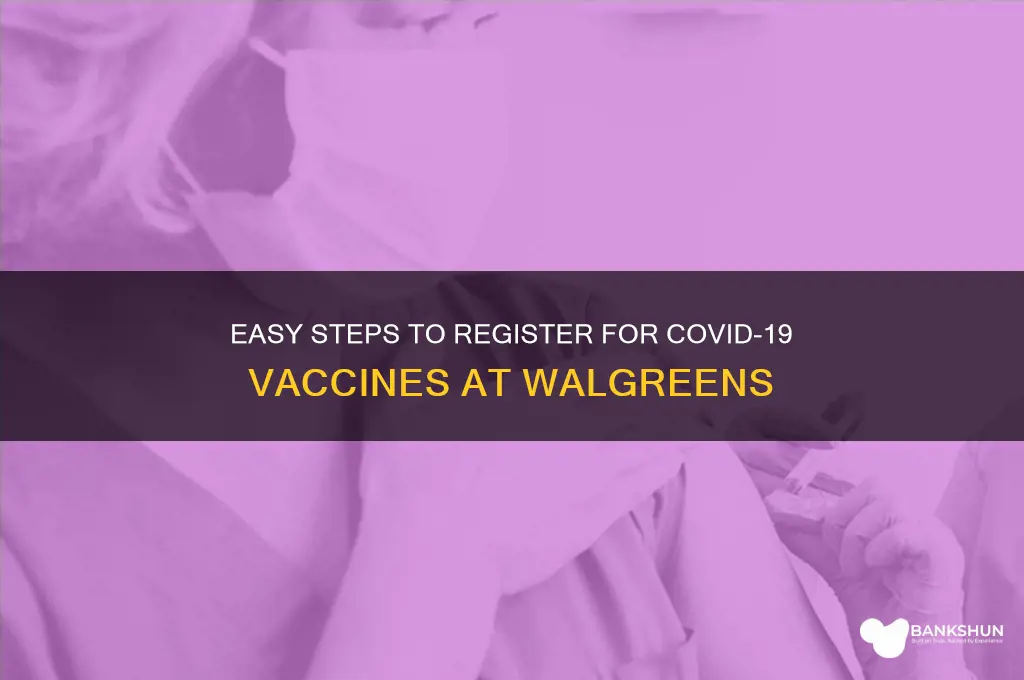how to sign up for vaccine walgreens