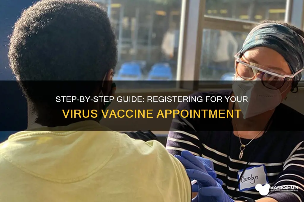 how to sign up for virus vaccine