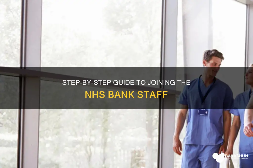 how to sign up to nhs bank