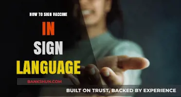 Signing 'Vaccine' in Sign Language: A Quick and Easy Guide