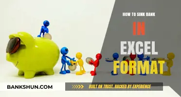 Mastering Excel: Efficiently Organize and Track Bank Sinking Funds