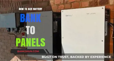Sizing Your Battery Bank: Matching Solar Panels for Optimal Energy Storage