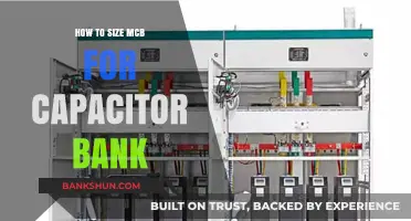 Sizing MCBs for Capacitor Banks: A Comprehensive Guide