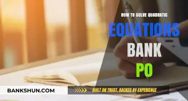 Mastering Quadratic Equations for Bank PO Exams: Step-by-Step Guide