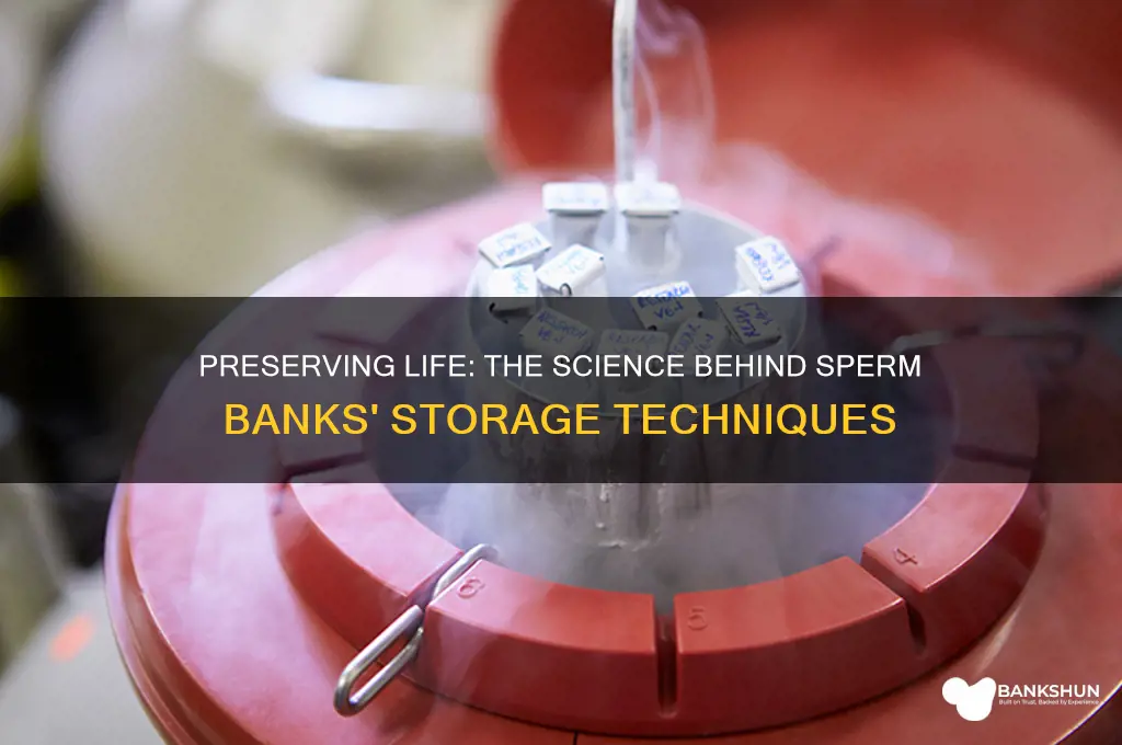 how to sperm banks keep sperm alive