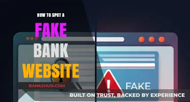 Secure Your Finances: Spotting Fake Bank Websites and Protecting Your Data