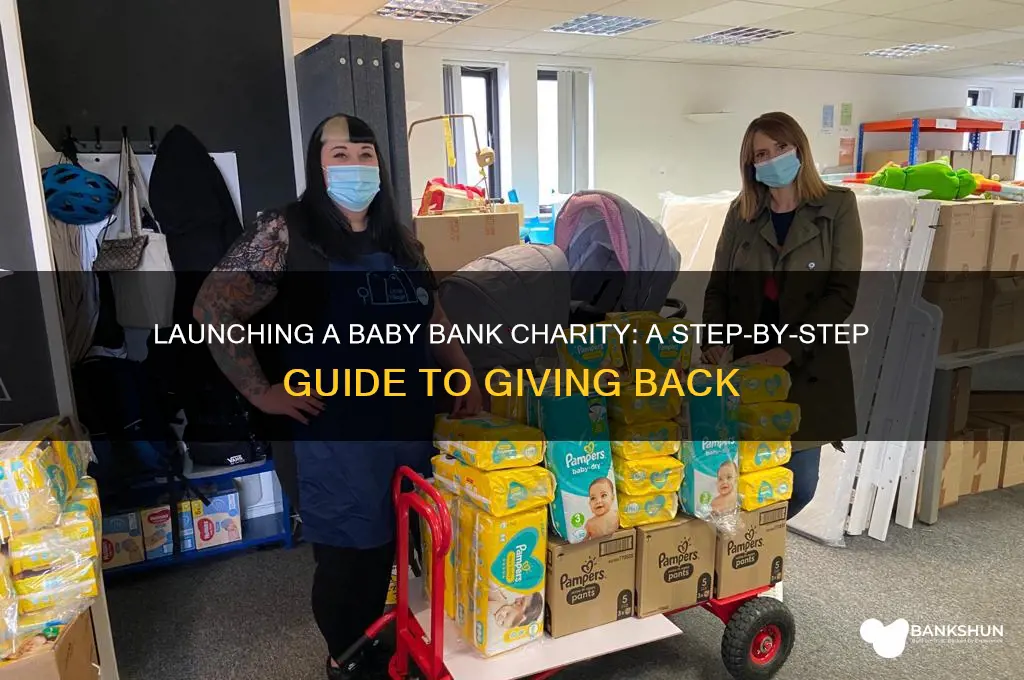 how to start a baby bank charity
