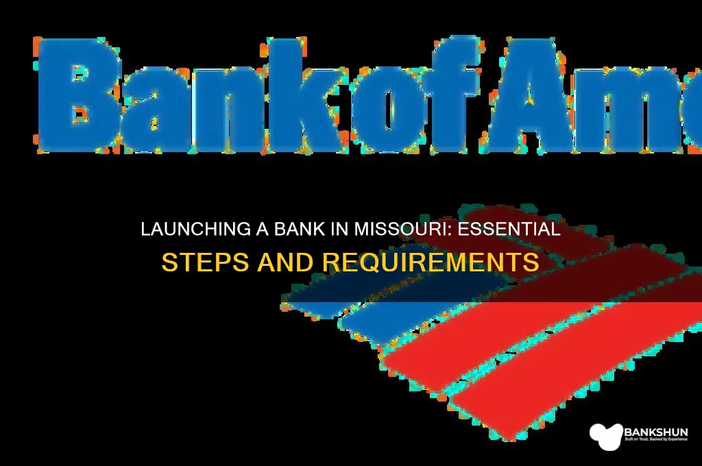 how to start a bank in missouri