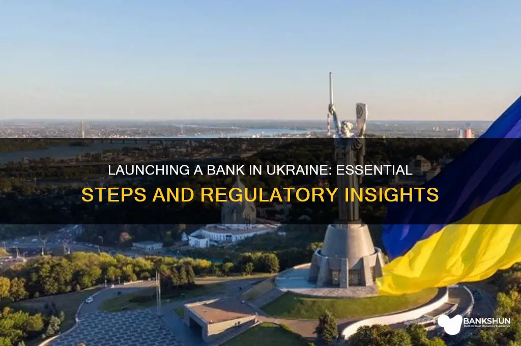 how to start a bank in ukraine