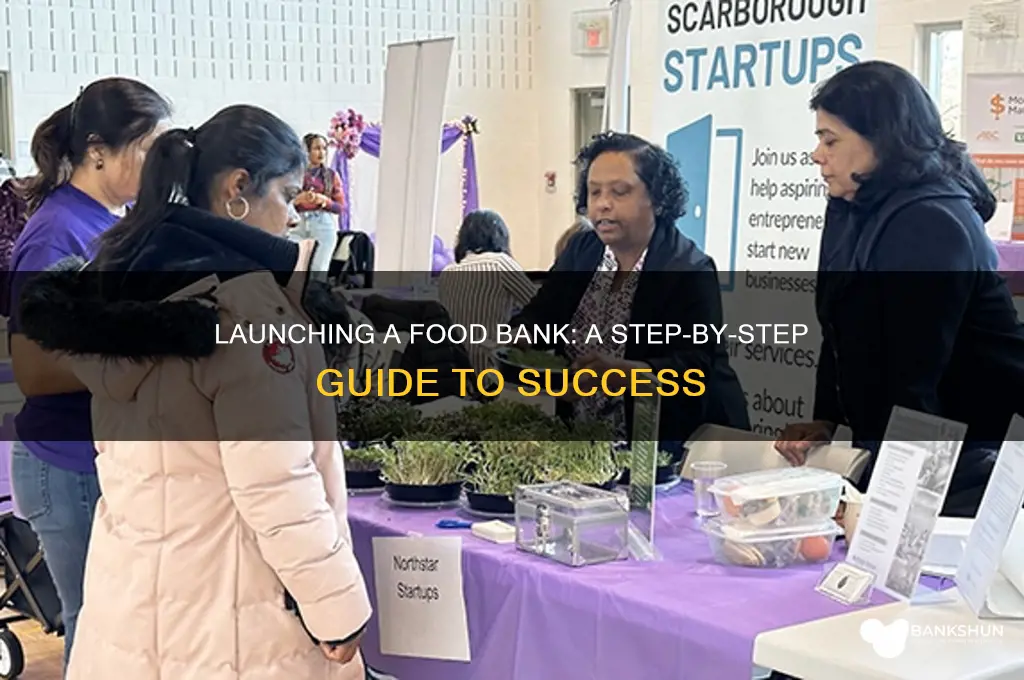 how to start a food bank business