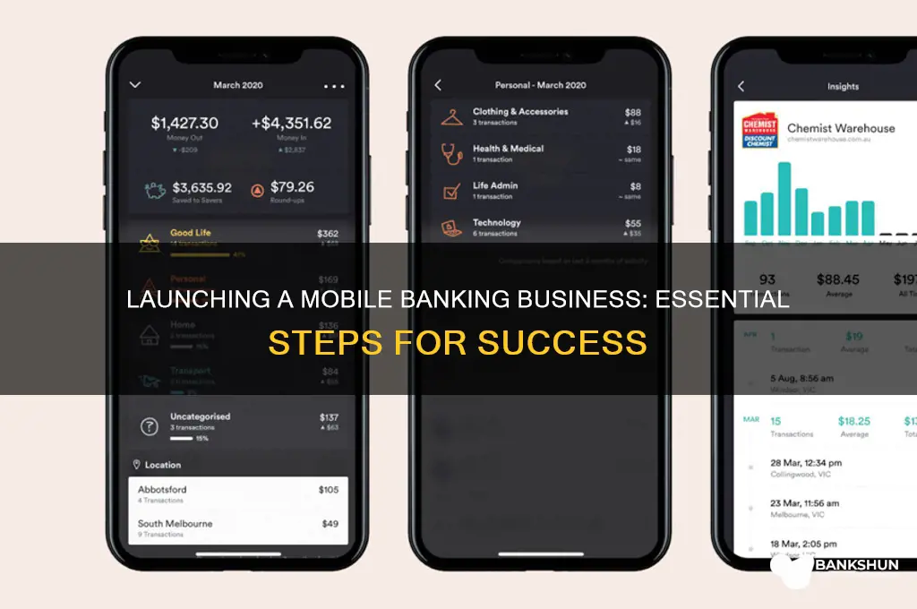 how to start a mobile banking business
