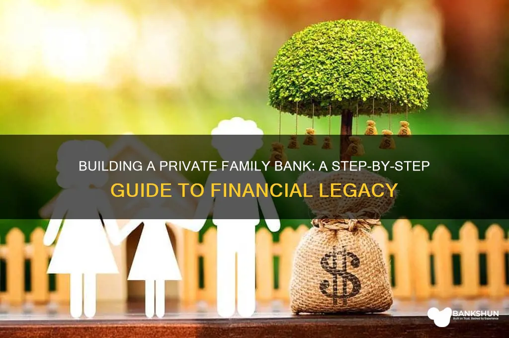 how to start a private family bank