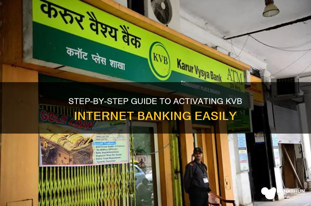 how to start internet banking in kvb