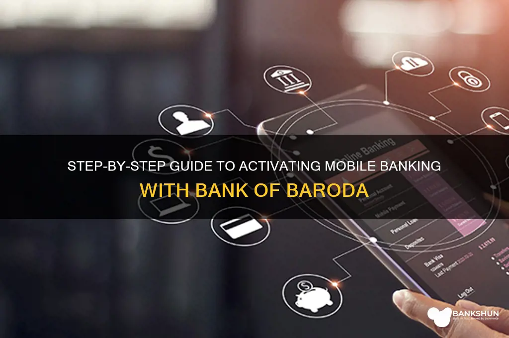 how to start mobile banking in bob