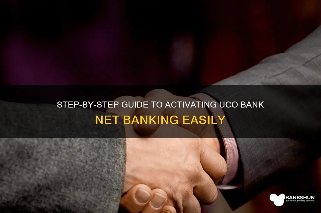 how to start uco bank net banking