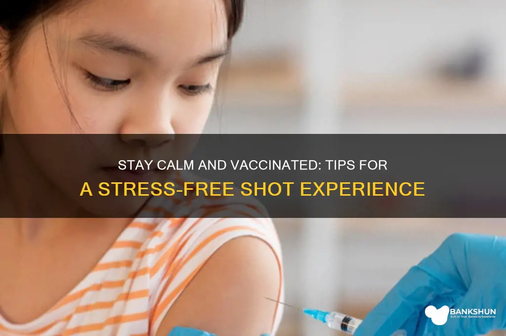 how to stay calm during a vaccination