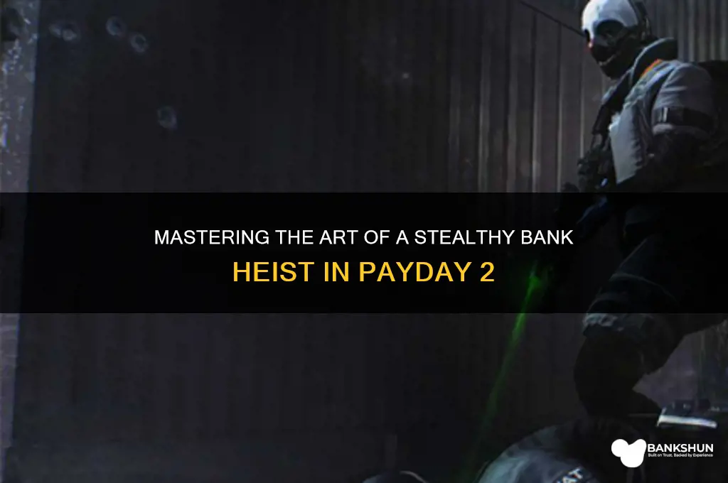 how to stealth bank heist payday 2
