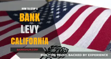 Stop a Bank Levy in California: Essential Steps to Protect Your Assets