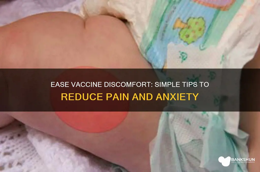 how to stop a vaccine from hurting