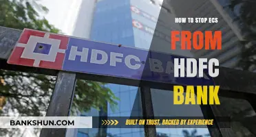 How to Stop ECS Mandate with HDFC Bank: A Step-by-Step Guide