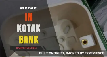 How to Stop ECS in Kotak Bank: A Step-by-Step Guide