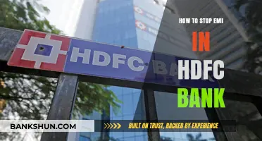 Stop HDFC Bank EMI Payments: A Step-by-Step Guide to Pause Deductions