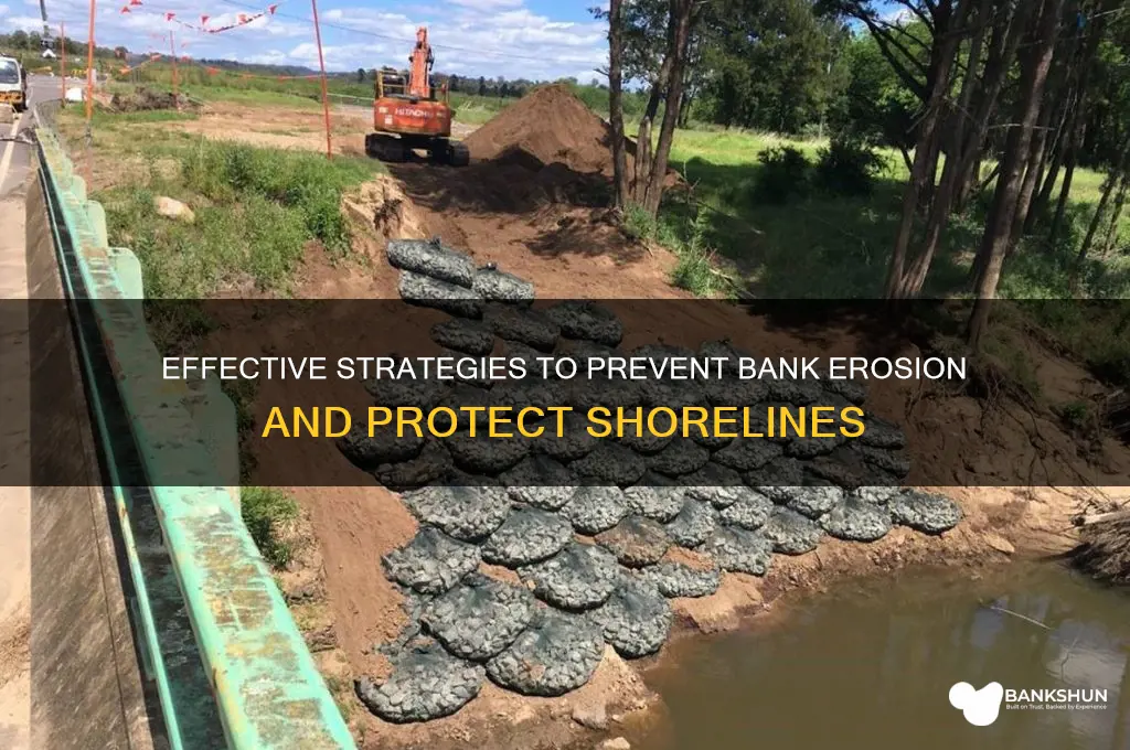 how to stop erosion on a bank