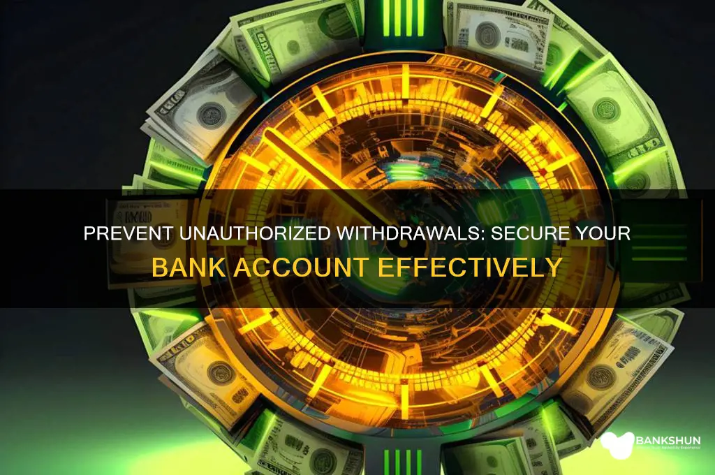 how to stop funds being pulled bank