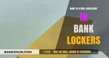 Securely Storing Your Precious Jewellery in Bank Lockers: A Guide