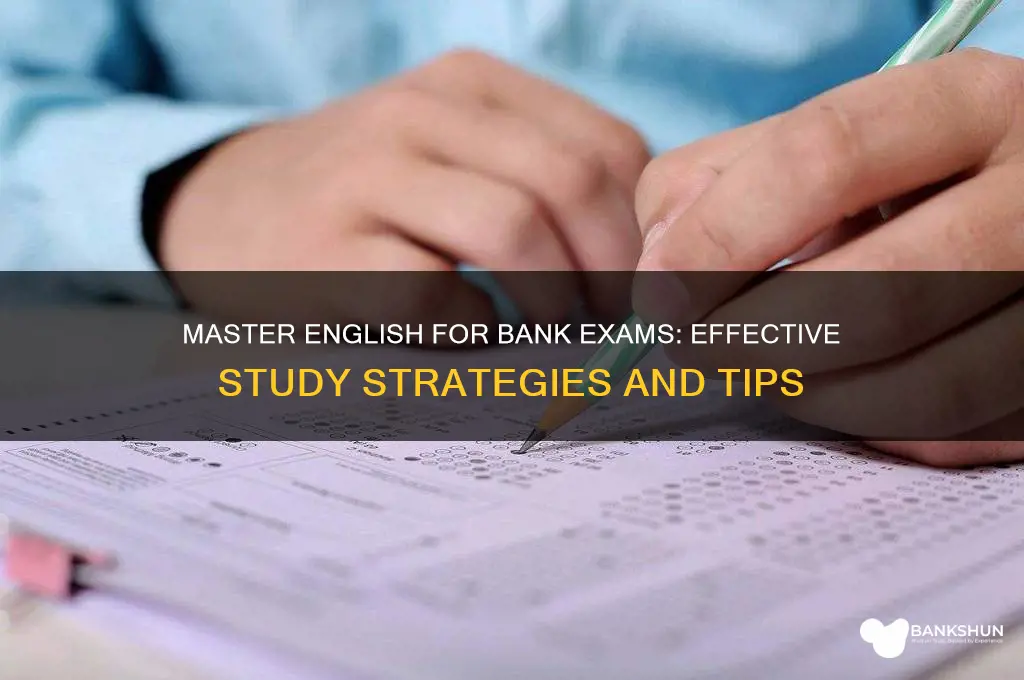 how to study english for bank exam