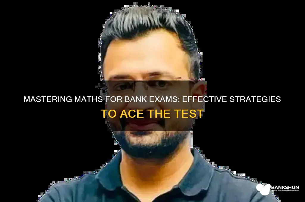how to study maths for bank exams
