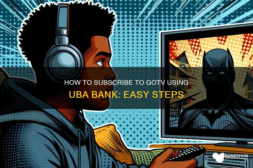 how to sub gotv with uba bank