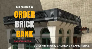 Step-by-Step Guide to Submitting an Order with Brick Bank