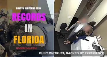 Subpoenaing Bank Records in Florida: A Step-by-Step Legal Guide